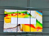 65 marco video del negro de la pantalla 4k 2x2 1*3 1.8m m Gap de la pared del LCD de la pulgada
