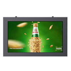 Pantalla LCD del soporte de la pared del alto brillo IP65 para hacer publicidad al aire libre