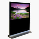 Máquina horizontal de la publicidad del LCD del tótem de los sistemas del quiosco de la pantalla táctil de Android