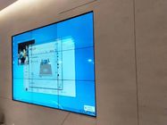 Publicidad de la resolución interior video de la pulgada HD 4k de la exhibición de pared del LCD del bisel estrecho 49