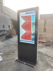 El piso que coloca la señalización al aire libre de Digitaces de la pantalla de la publicidad del LCD exhibe 55 pulgadas