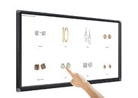 Haciendo publicidad de la fábrica del OEM de la exhibición pantalla táctil del terminal del vídeo de la red del quiosco del monitor del soporte de 55 pulgadas LCD interactivo
