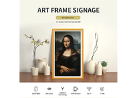 De la señalización elegante de 32 Digitaces de la pulgada exhibición publicitaria montada en la pared Art Photo Frame