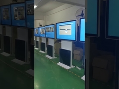 Señalización publicitaria con pantalla LCD 4K de 75