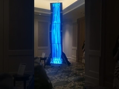 Soporte de suelo para quiosco de señalización digital con pantalla OLED para publicidad