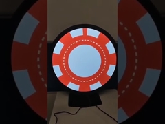 Pantalla LCD Redonda de Alto Brillo para Publicidad