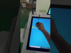 Smart doble pantalla AIO podio de reunión 32 