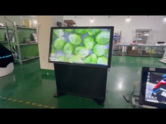 Pantalla táctil de 55 pulgadas stand quiosco monitor LCD Pcap con computadora i7 incorporada