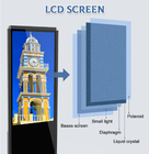 señalización interior del LCD Digital del quiosco de la pantalla táctil de la situación del piso de 50inch Android