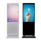 La publicidad vertical blanca de encargo LCD exhibe 65 la exhibición de la señalización del LCD Digitaces de la pulgada