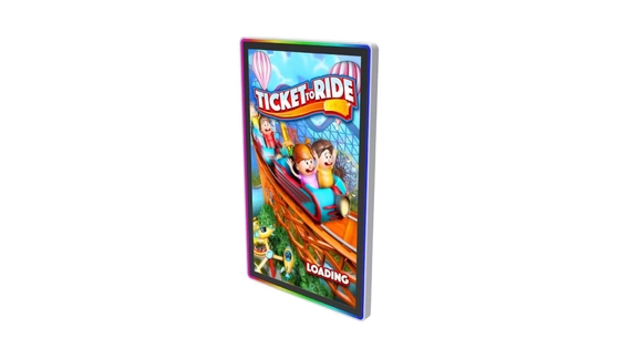 PCAP pantalla táctil tamaño del monitor LCD de 10.1 pulgadas a 98 pulgadas con luz LED de colores incorporados para la máquina de juego