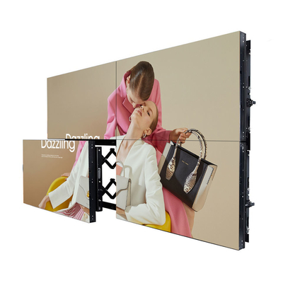 Pared video de la pantalla 3x3 LCD que empalma para hacer publicidad del bisel estrecho estupendo