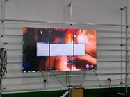 Bisel estrecho publicitario interior Mulit de la pared video que empalma la pared del vídeo de la señalización de Digitaces