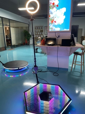 Display holográfico 3D giratorio automático de 360 grados Selfie Photo Booth