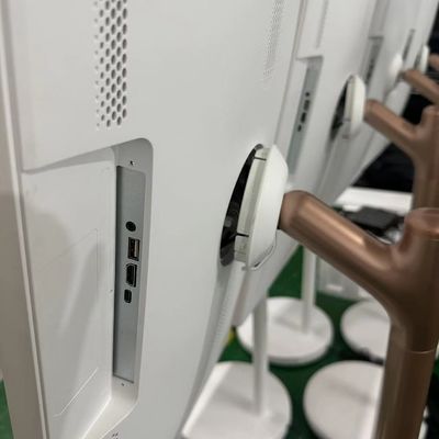32 pulgadas de soporte portátil inteligente interactivo de tacto quiosco móvil inalámbrico LCD pantalla giratoria