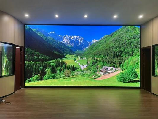 COB Mini LED HD Direct Display Televisión LED de interior para reuniones de oficina inteligentes 135 &quot;Pantalla grande