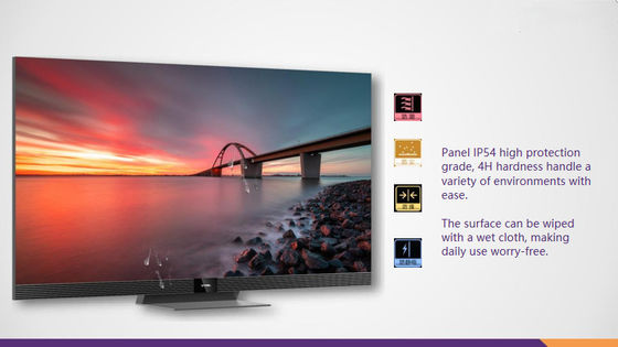 COB Mini LED HD Direct Display Televisión LED de interior para reuniones de oficina inteligentes 135 &quot;Pantalla grande