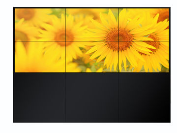 4K 49 resolución video de la pantalla LCD 3.8m m de la pared de la señalización de Digitaces de la pulgada 3840x2160