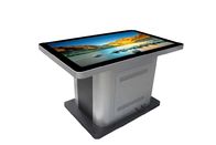 84&quot; tabla interactiva elegante del tamaño de la pantalla táctil TV de la tabla de la conferencia infrarroja grande de la plata