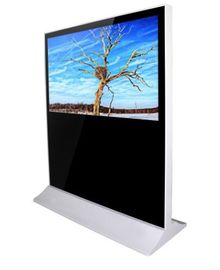 monitor horizontal interior del quiosco de la señalización de 4G Digitaces 65 pulgadas para el aeropuerto