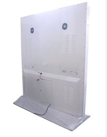 monitor horizontal interior del quiosco de la señalización de 4G Digitaces 65 pulgadas para el aeropuerto