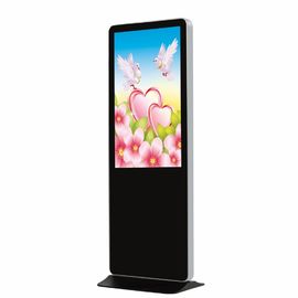 Pantallas LCD negras de la publicidad de TFT Digital 43 pulgadas con la CPU de la PC de I3 I5 I7