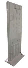 El soporte 43" del quiosco de la pantalla LCD táctil del infrarrojo del banco 10 con el LED raya la decoración