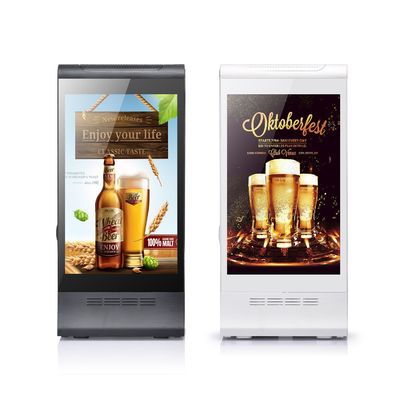 8 pulgadas Display de llamada de orden digital de mesa pantalla LCD reproductor de publicidad con menú Banco de energía