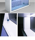 caja de presentación transparente independiente de 1080P LCD lengua multi de la ayuda de 55 pulgadas