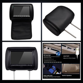 Pantalla táctil 9 monitor USB/SD del resto de la cabeza del reproductor de DVD HD Seat trasero del tejado del coche de la pulgada