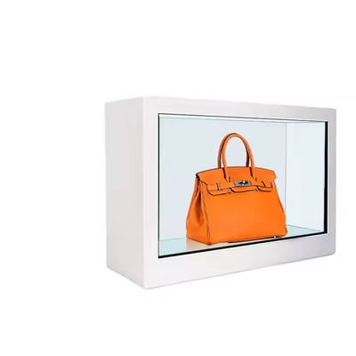 Caja de hologramas 3D de 22 pulgadas Vitrina LCD transparente