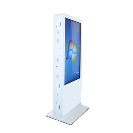 Tótem capacitivo del alto brillo de la pantalla LCD de la pantalla táctil del quiosco de la señalización de 55 Digitaces de la pulgada