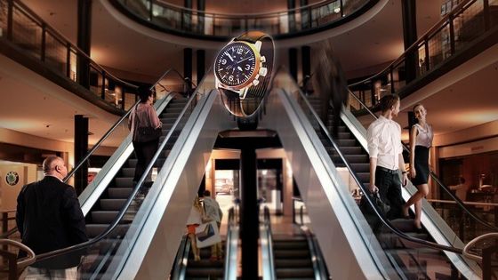 Display de publicidad de hologramas 3D