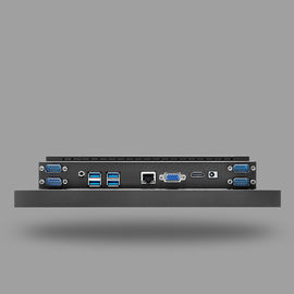 Quiosco todo de la pantalla táctil de la clase industrial en un montado en la pared interactivo de la PC para el salón