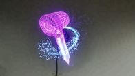 Fan olográfica de la exhibición LED de la PC 3D del USB Wifi Bluetooth con 2/4 aspas del ventilador
