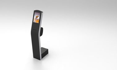 12.1 pulgadas piso de pie capacitivo de pantalla táctil quiosco con impresora THERMAL integrado en Android o PC OS para el quiosco de pago