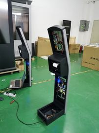 12.1 pulgadas piso de pie capacitivo de pantalla táctil quiosco con impresora THERMAL integrado en Android o PC OS para el quiosco de pago