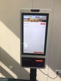 Terminal del quiosco de las actividades bancarias del servicio del uno mismo de Nfc de 32 pulgadas quiosco de la pantalla táctil de Ture Falt Pcap de 10 puntos