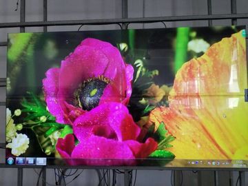 estante de la solución 4k/pared video 49 del bisel cero montado en la pared tacto infrarrojo de 55 pulgadas