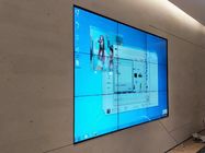 Exhibición video de la resolución de la pared HD 4K del LCD del bisel estrecho inconsútil 55 pulgadas para el correo de la tienda