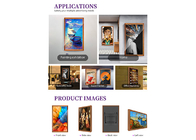Elevador Android que hace publicidad de arte del marco NFT de la foto de Media Player Digital 32 pulgadas