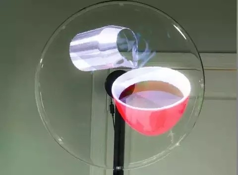 15w el 100cm los 65cm los 50cm 360 exhibición del holo de la fan 1200*720 3d del holograma 3D LED