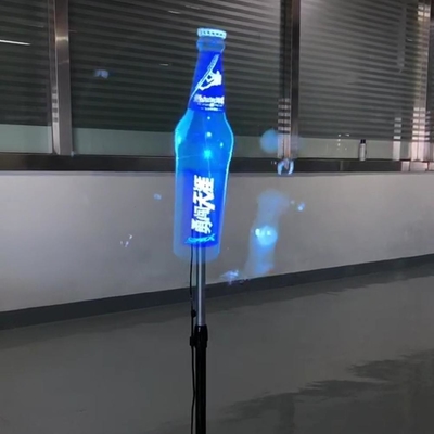 Alta fan olográfica DC 12V 3A del holograma de la exhibición del brillo 3D para hacer publicidad