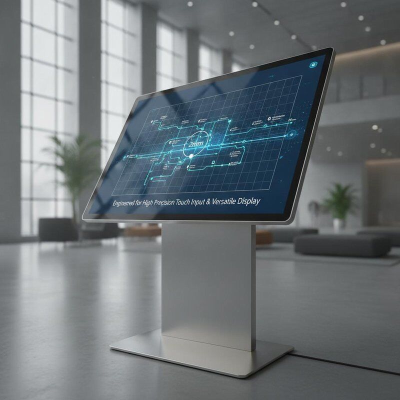 Precisión táctil 2 mm Productos de señalización digital interactiva diseñados para una entrada táctil de alta precisión y opciones de visualización versátiles en lugares públicos