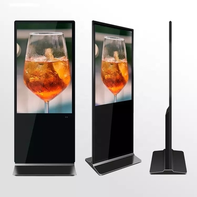 señalización interior del LCD Digital del quiosco de la pantalla táctil de la situación del piso de 50inch Android