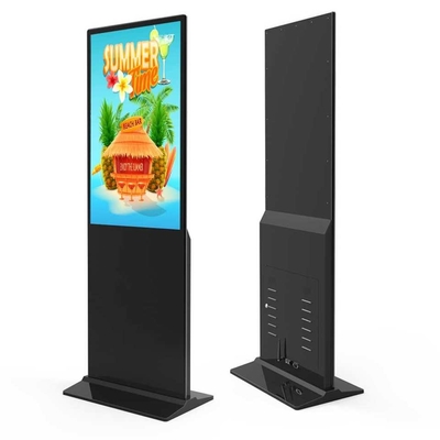 Piso de Android WIFI que coloca la pantalla táctil de la exhibición IPS de la publicidad del LCD de la señalización de LCD Digital