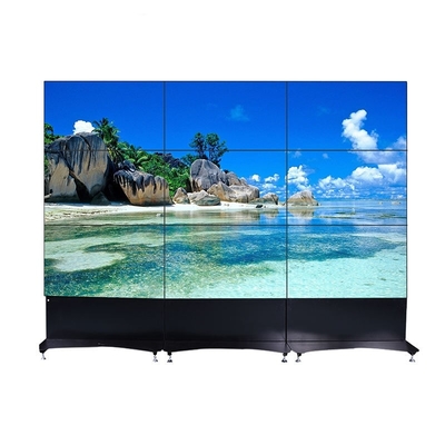 Pared de video LCD de bisel estrecho de publicidad comercial de pared de video LCD sin costura DID HD