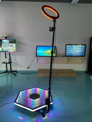 Display holográfico 3D giratorio automático de 360 grados Selfie Photo Booth