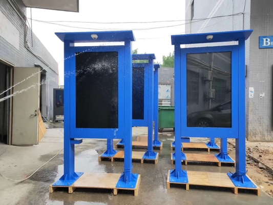 Quiosco con pantalla táctil capacitiva de 55 pulgadas, resolución 1920x1080, brillo 400CD